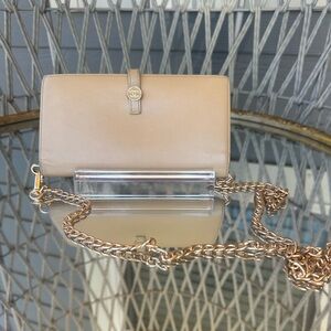 Chanel Tan Long Wallet
